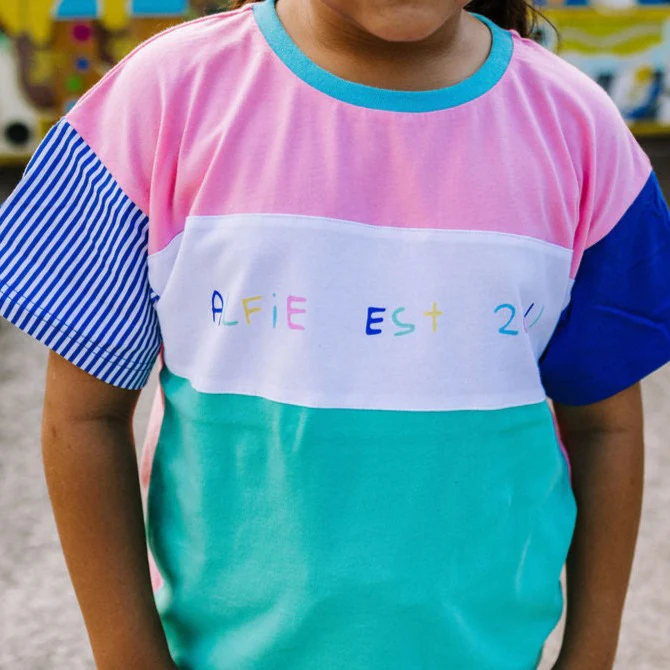 Harvi Block Tee