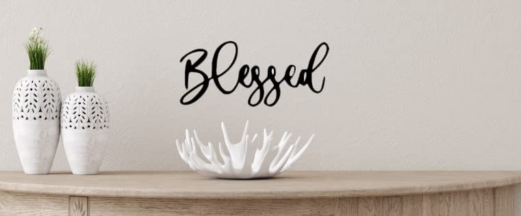Blessed Steel Wall Decor
