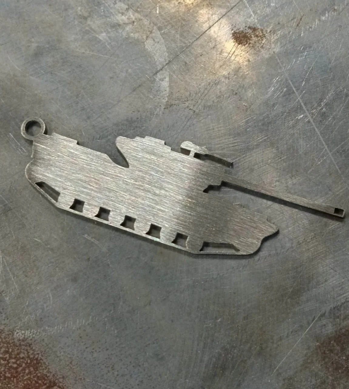 Tank Keychain