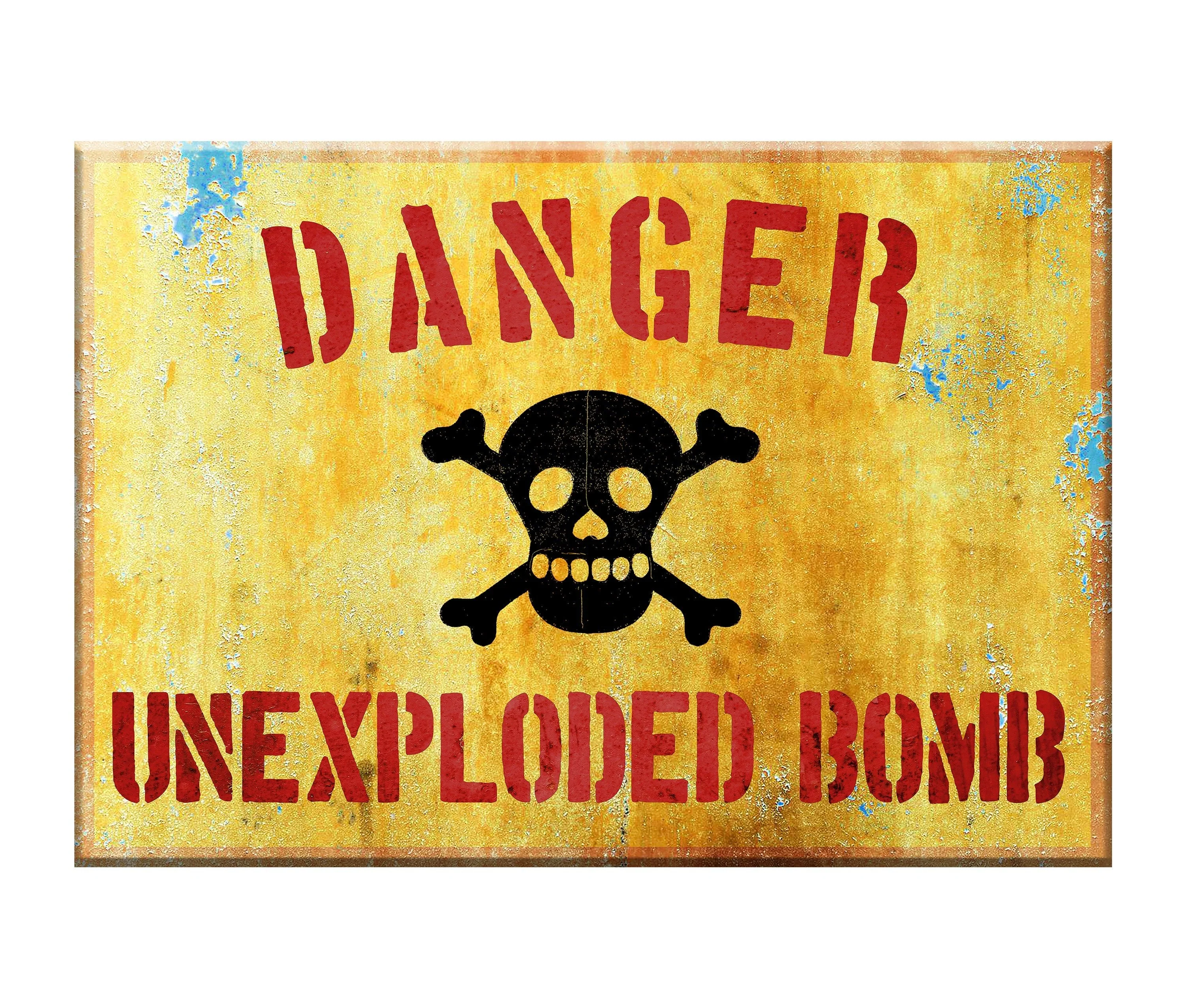 Danger- UV Printed