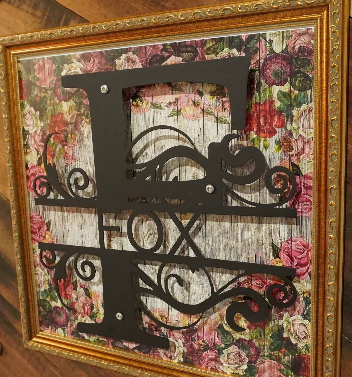 Floral Bridal Monogram