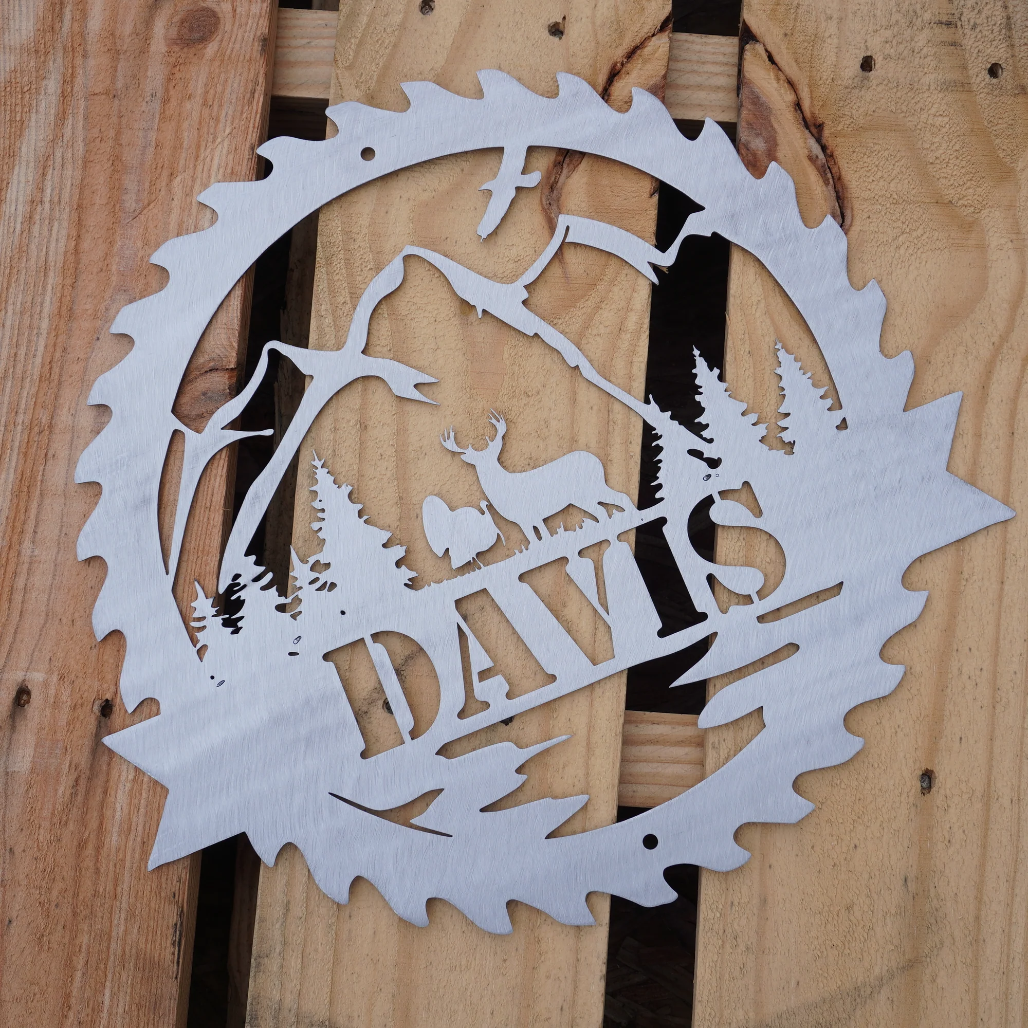 Outdoor Saw Monogram