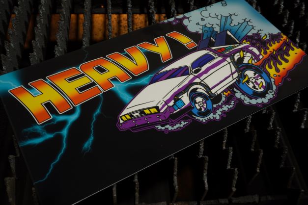 HEAVY!™️ UV Printed Steel