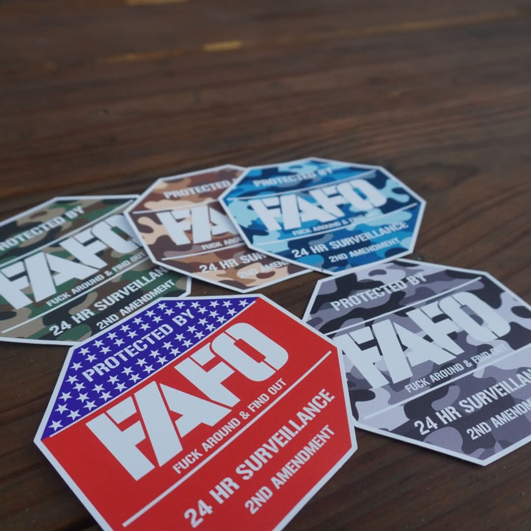 Protected By FAFO Sticker