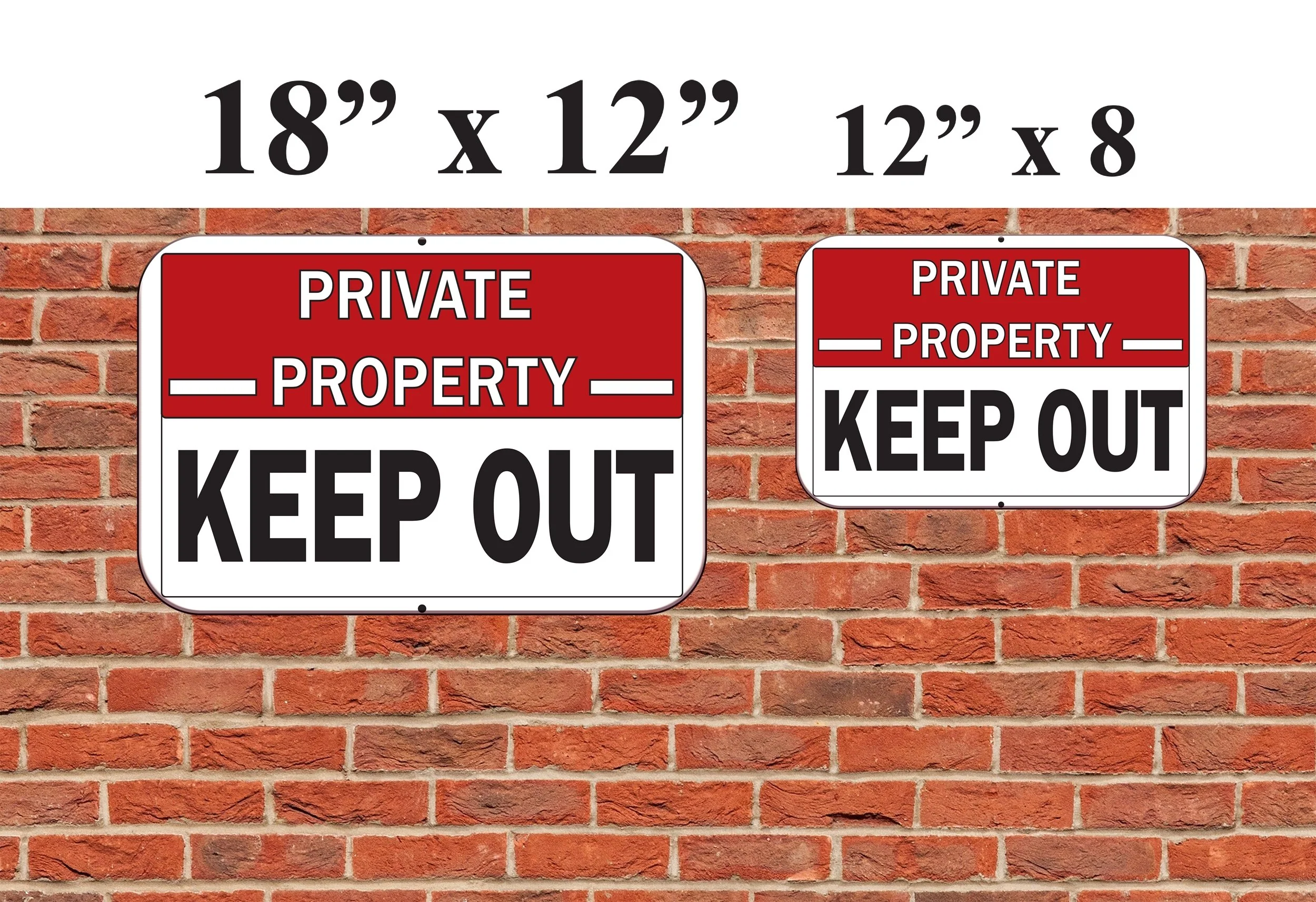 Keep Out Signs