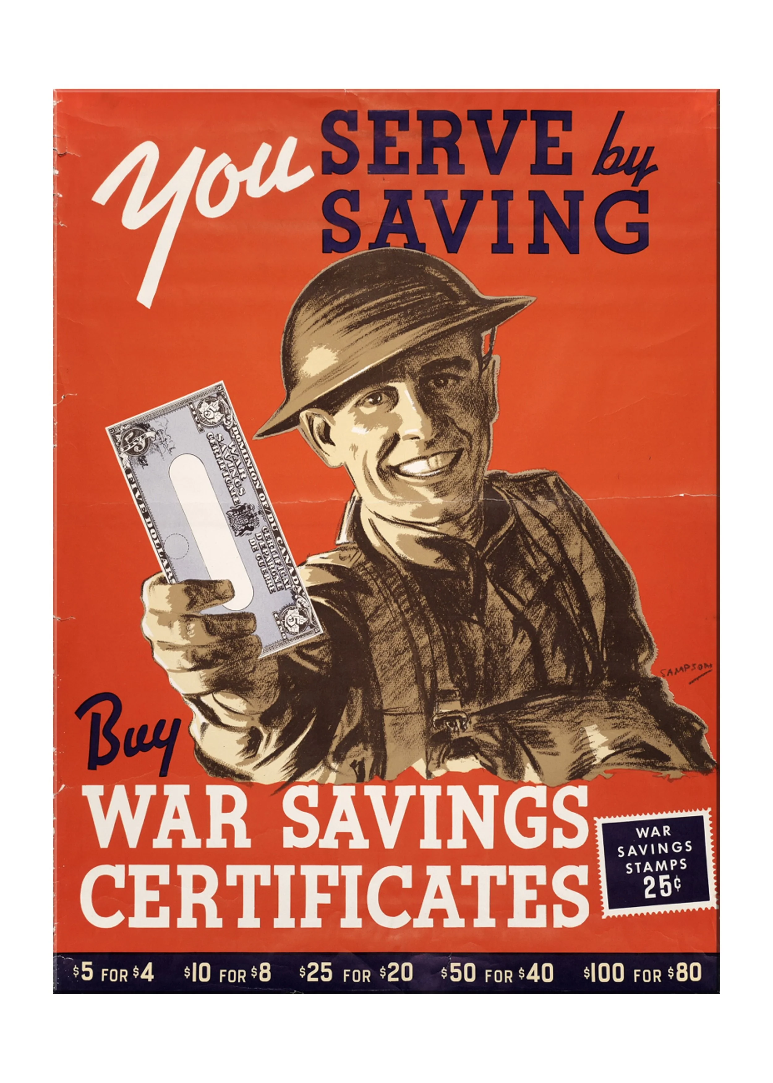 You Serve By Saving
