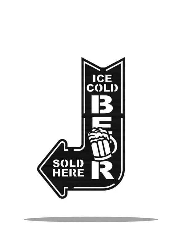 Beer Sold Here Sign