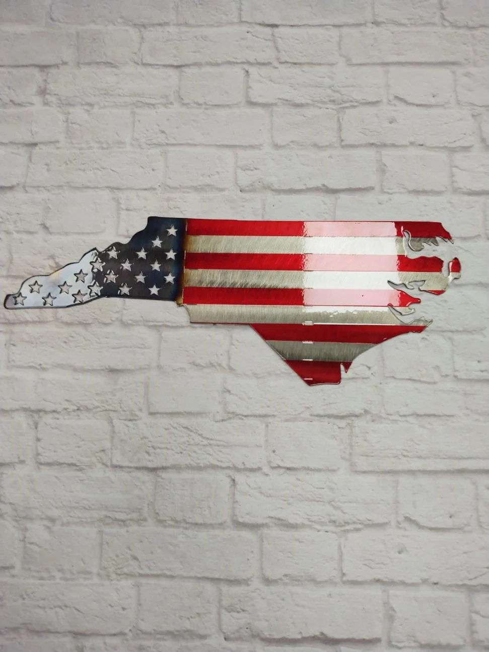 State Shaped Flag- Outline