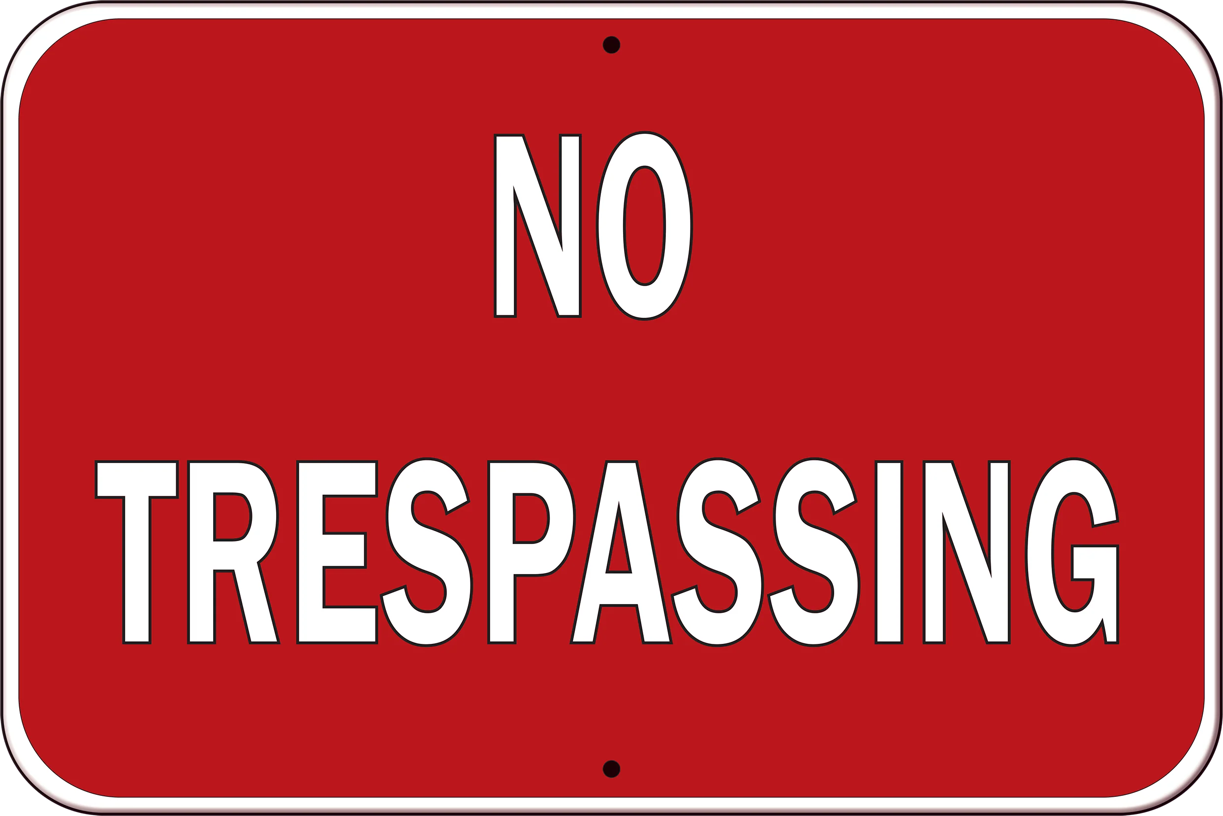 No Trespassing Signs