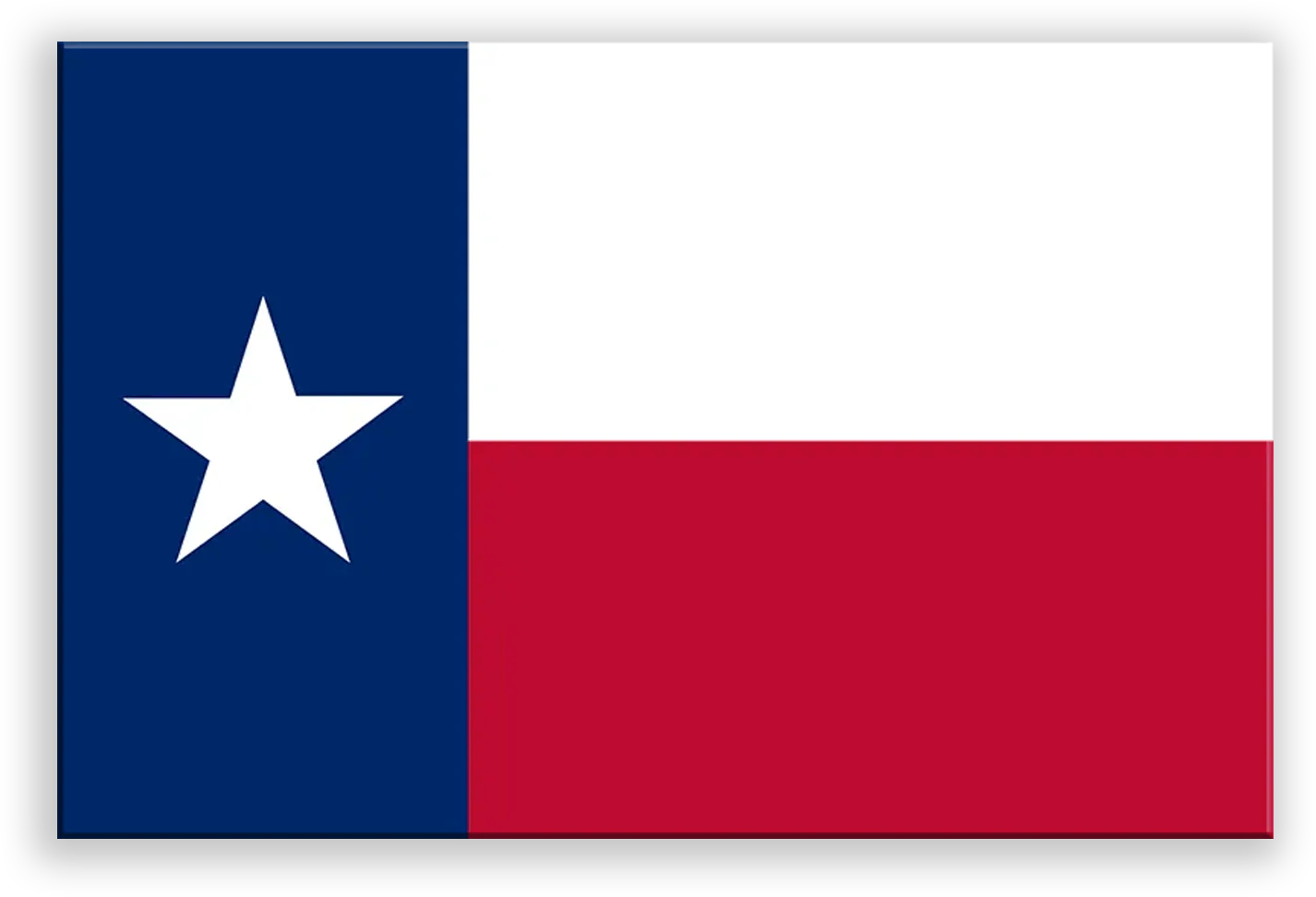 Texas Flag (UV-Printed)