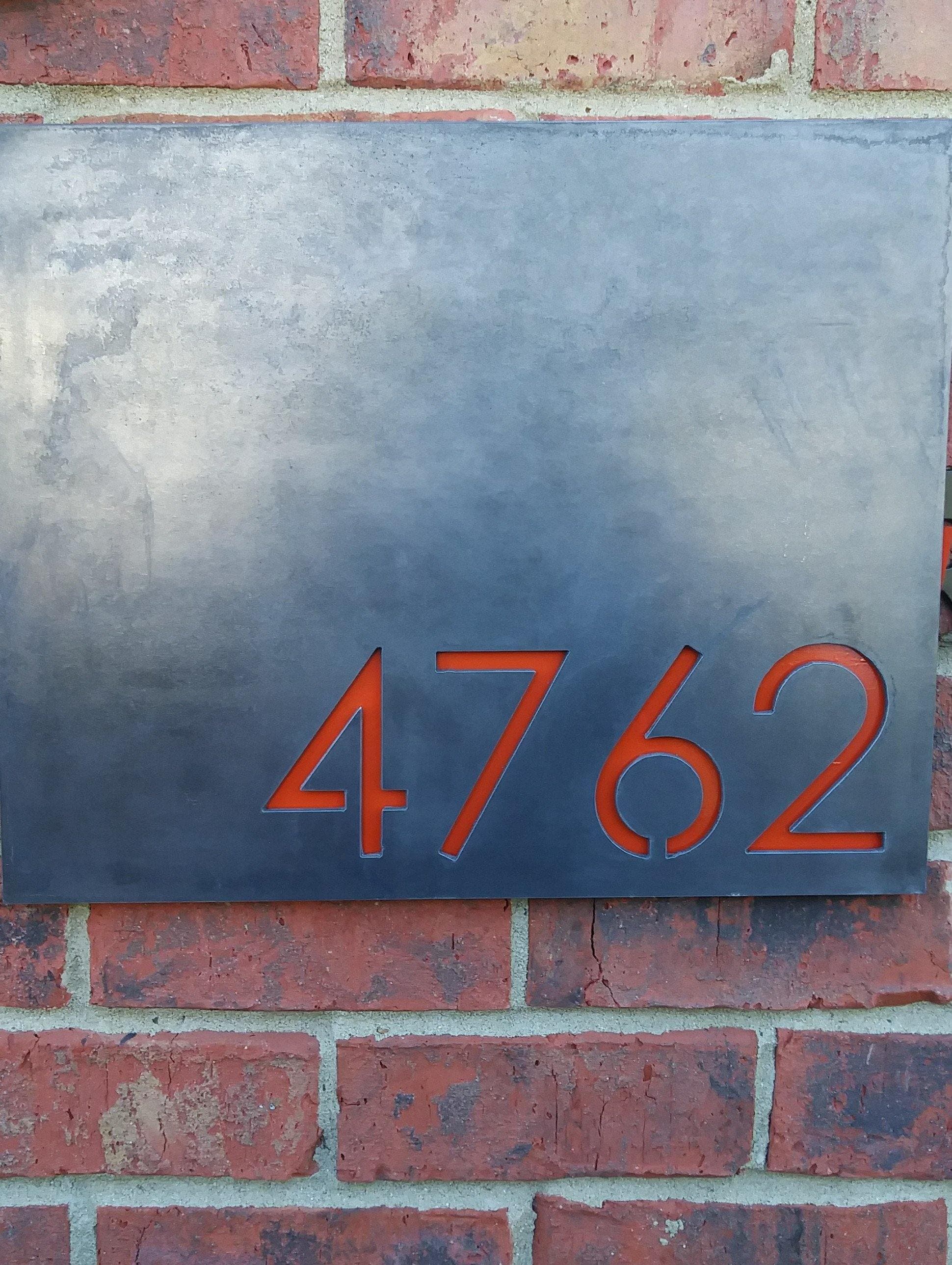Grand Carré- Modern Address Plaque