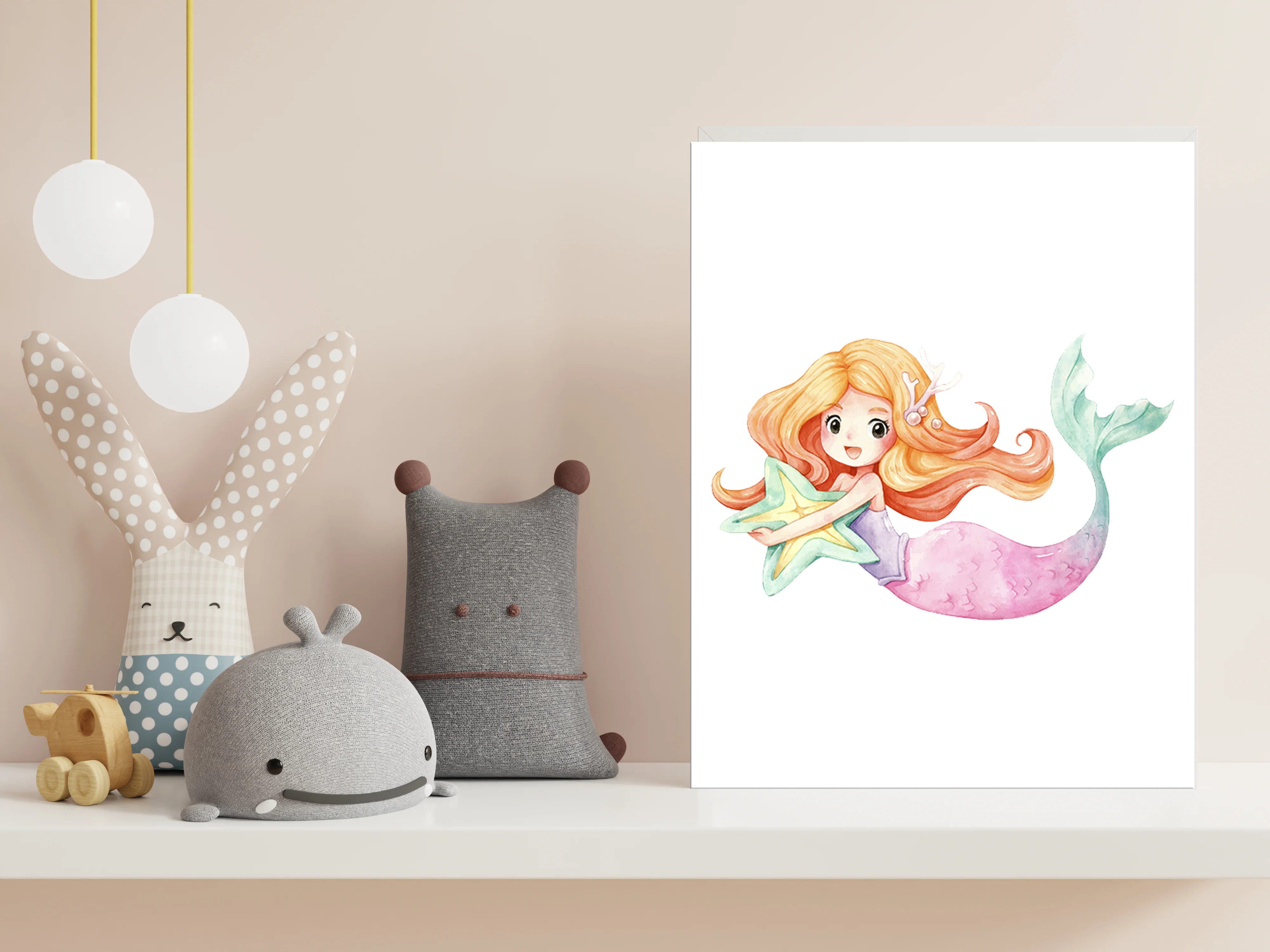 Mermaid Nursery Décor