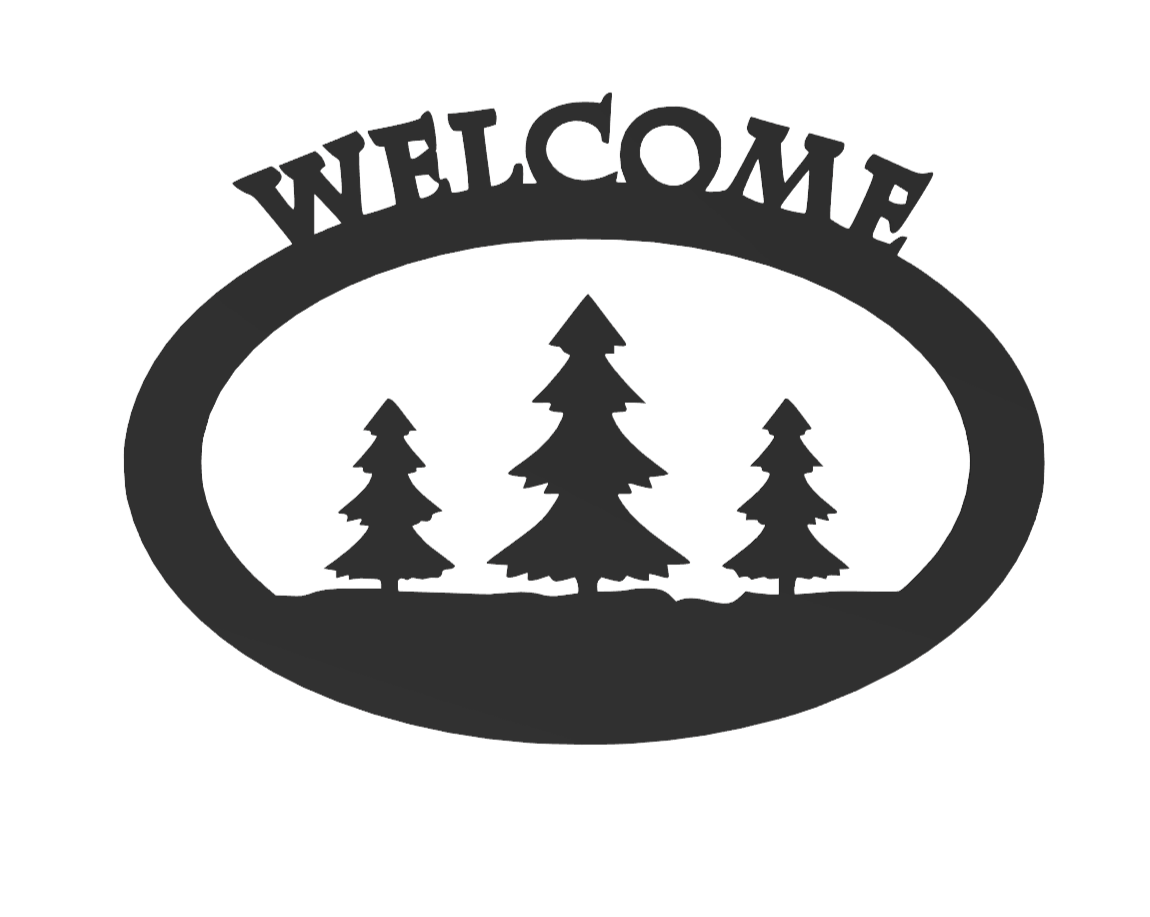 Forest Welcome Sign