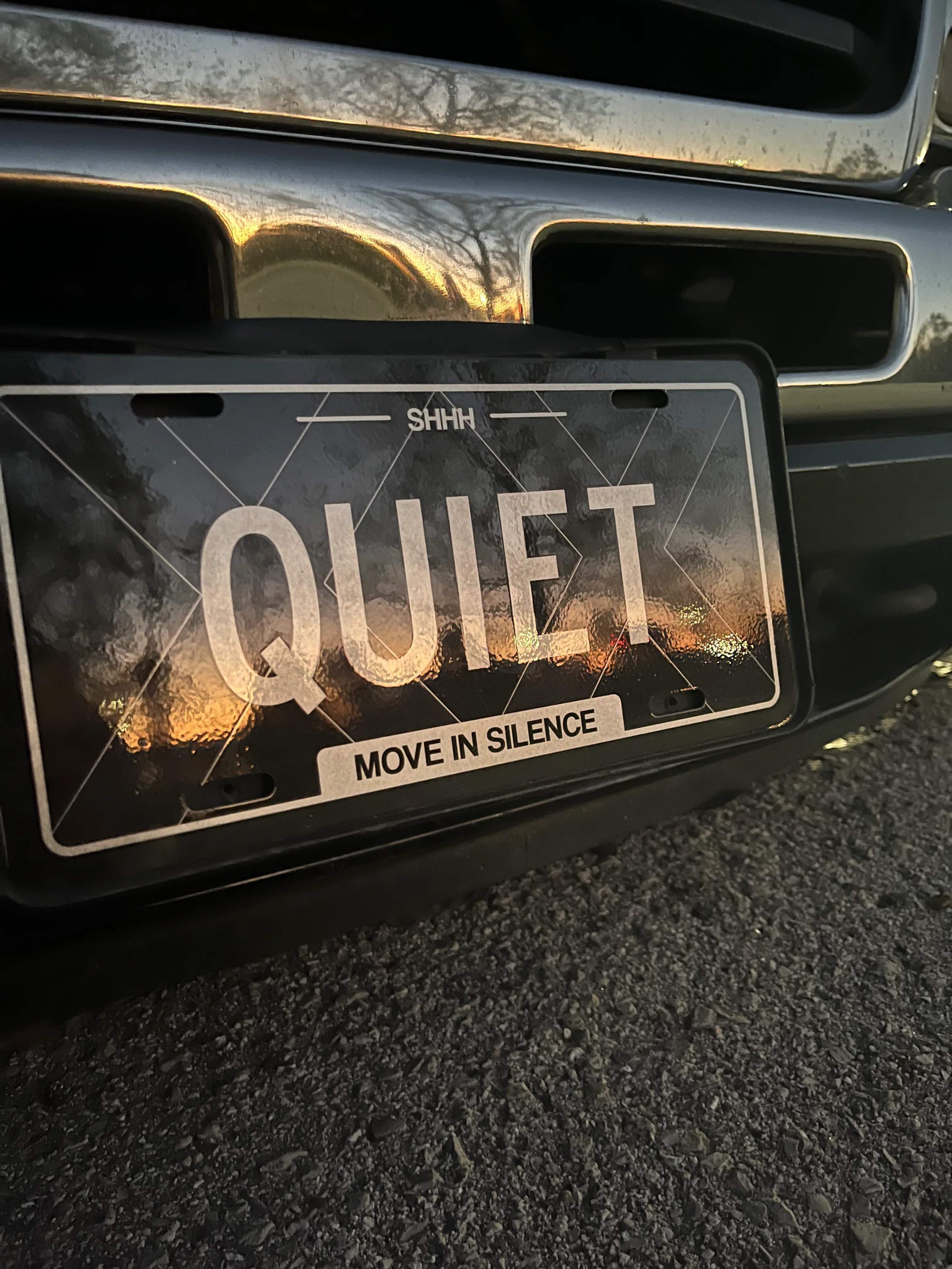 Phantom License Plate