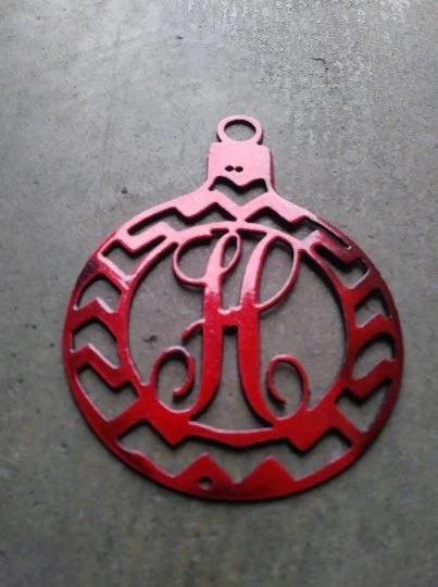 Monogram Ornaments