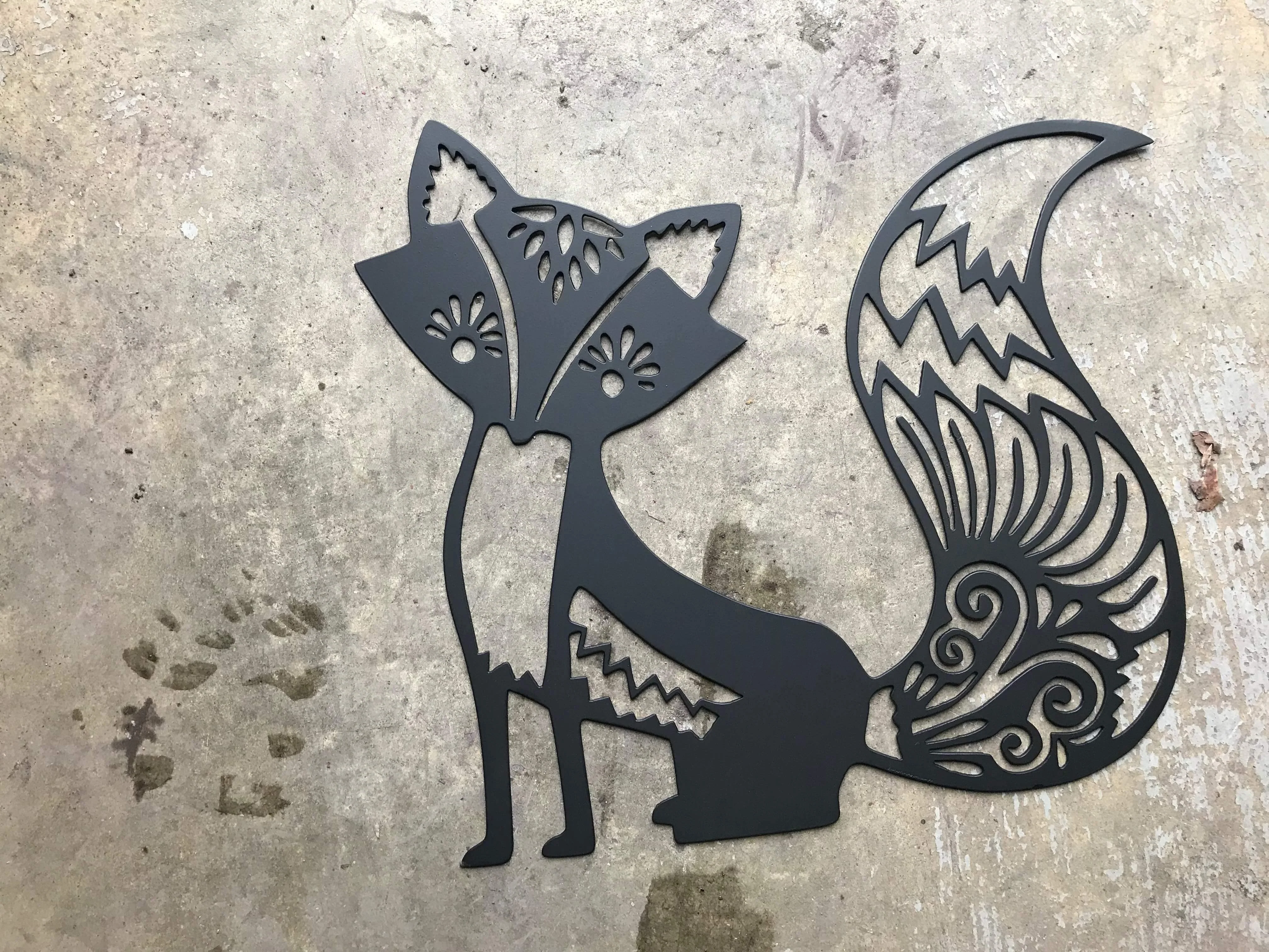 Elegant Fox- Wall Artwork
