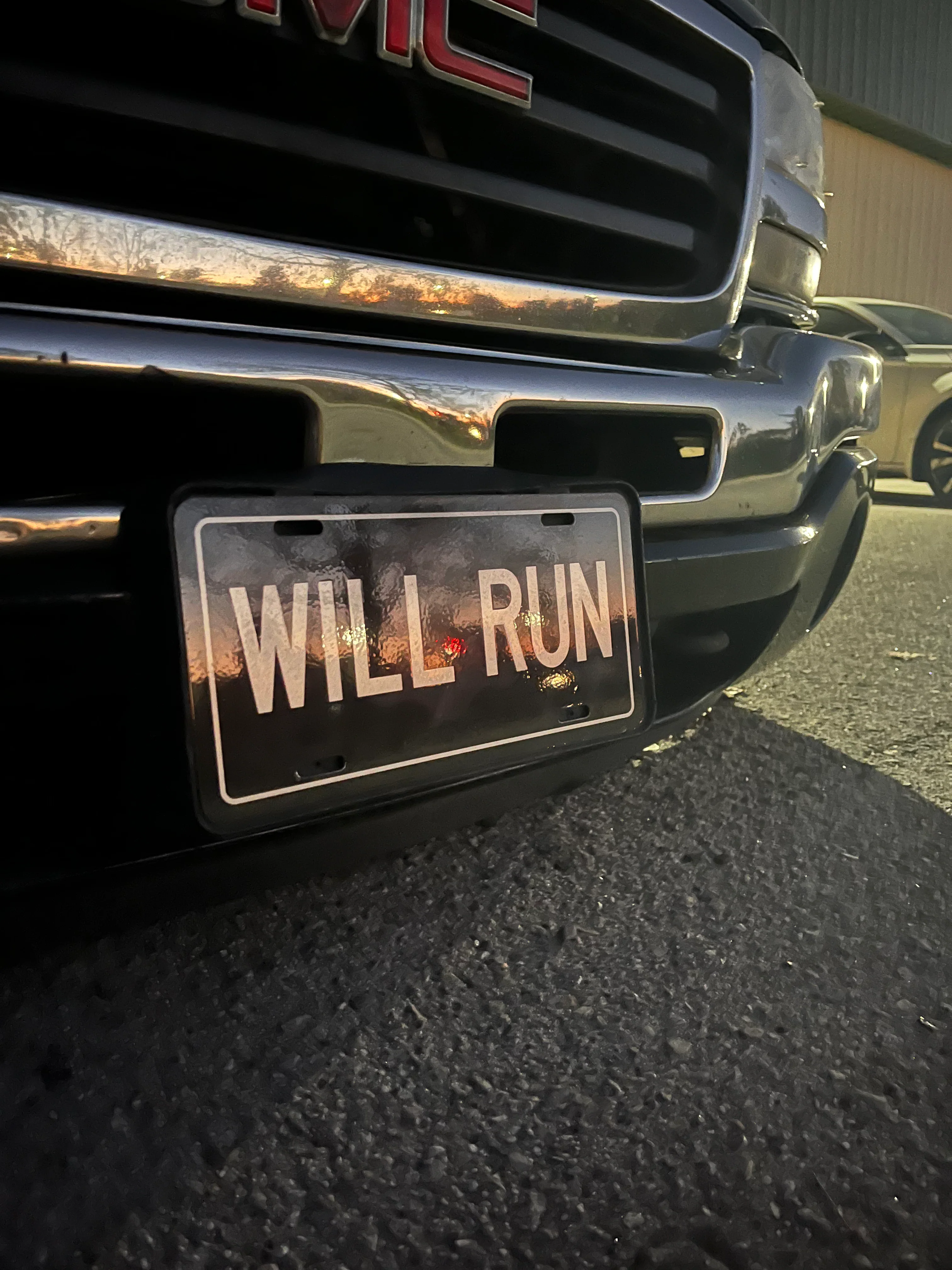 Phantom License Plate