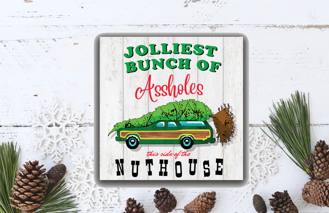 Jolliest Bunch- UV Printed Steel