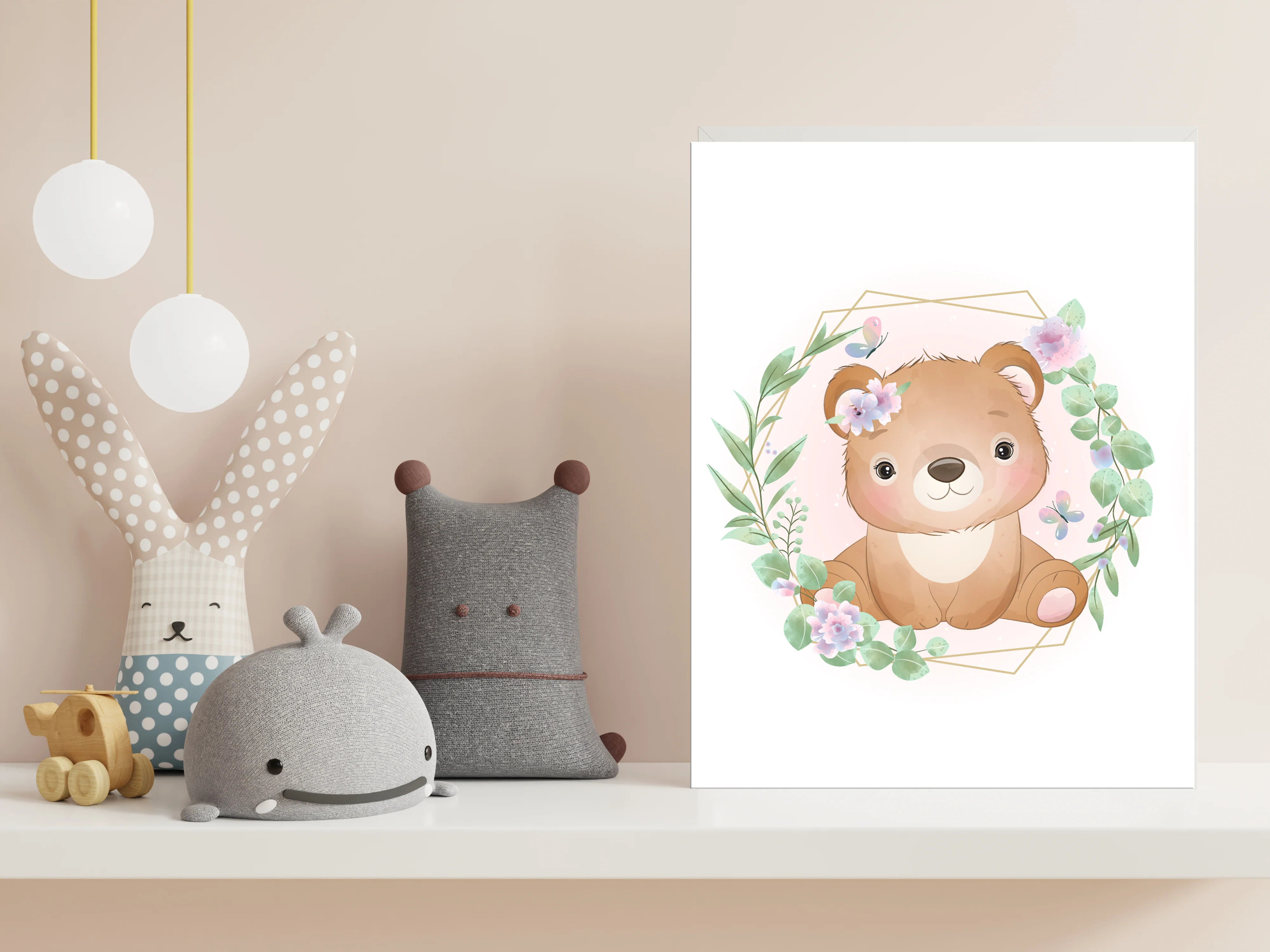 Baby Bear Nursery Décor