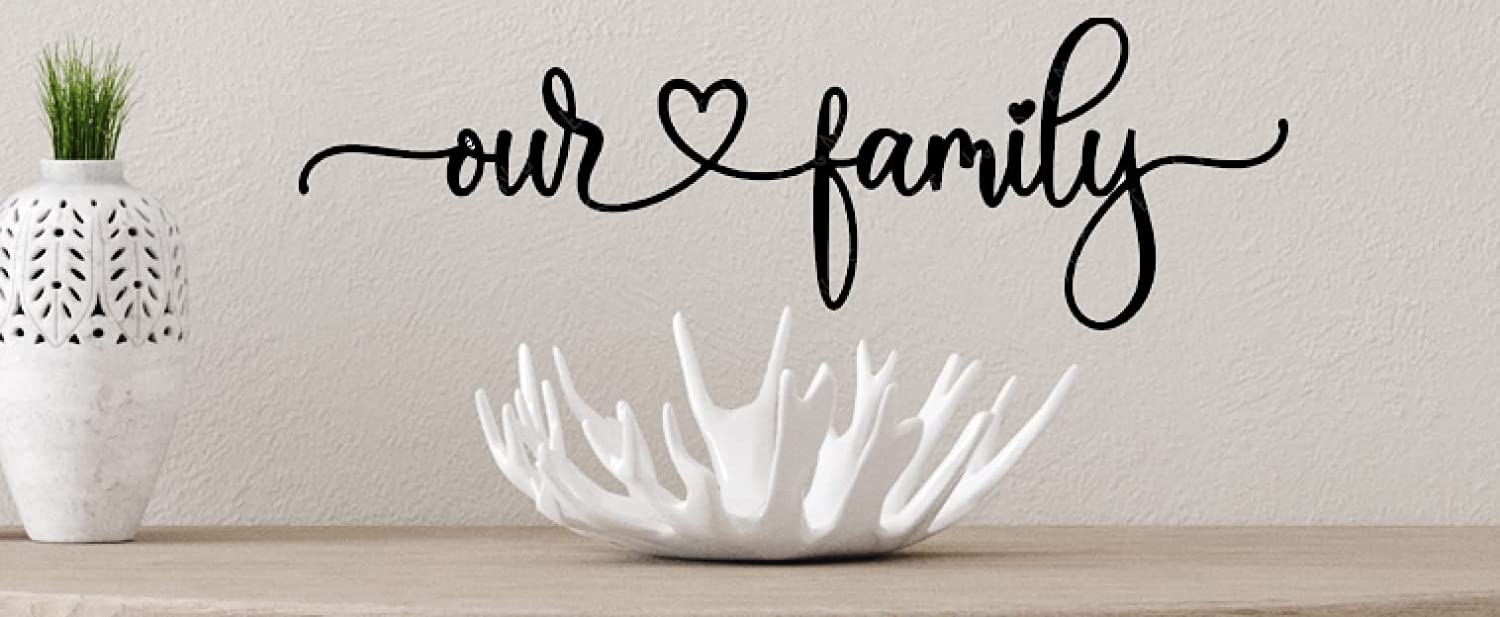 Our Family Steel Wall Decor