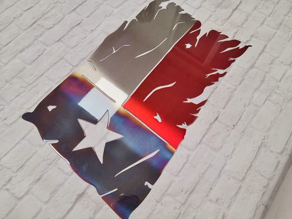 Tattered Texas Flag