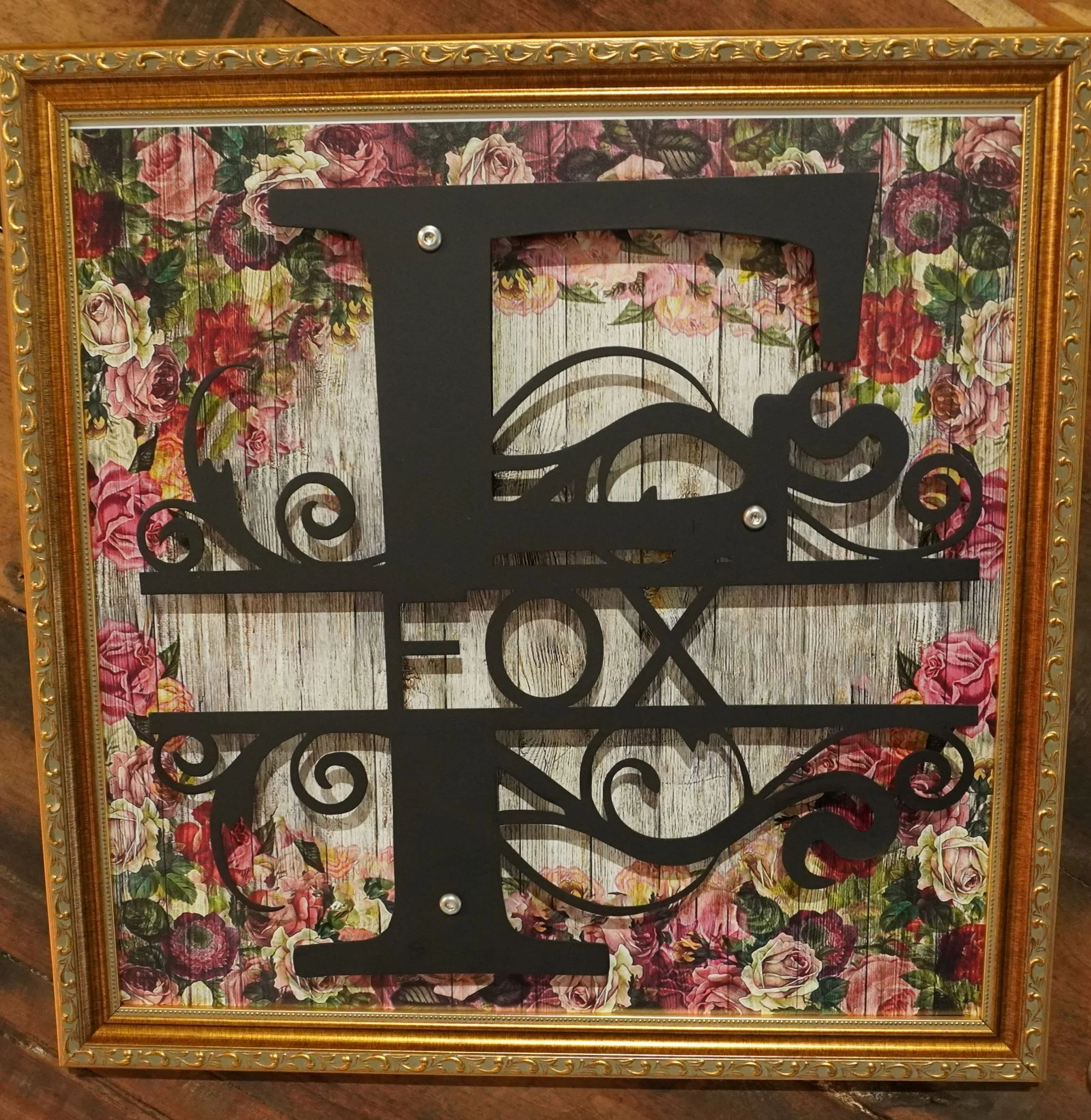 Floral Bridal Monogram