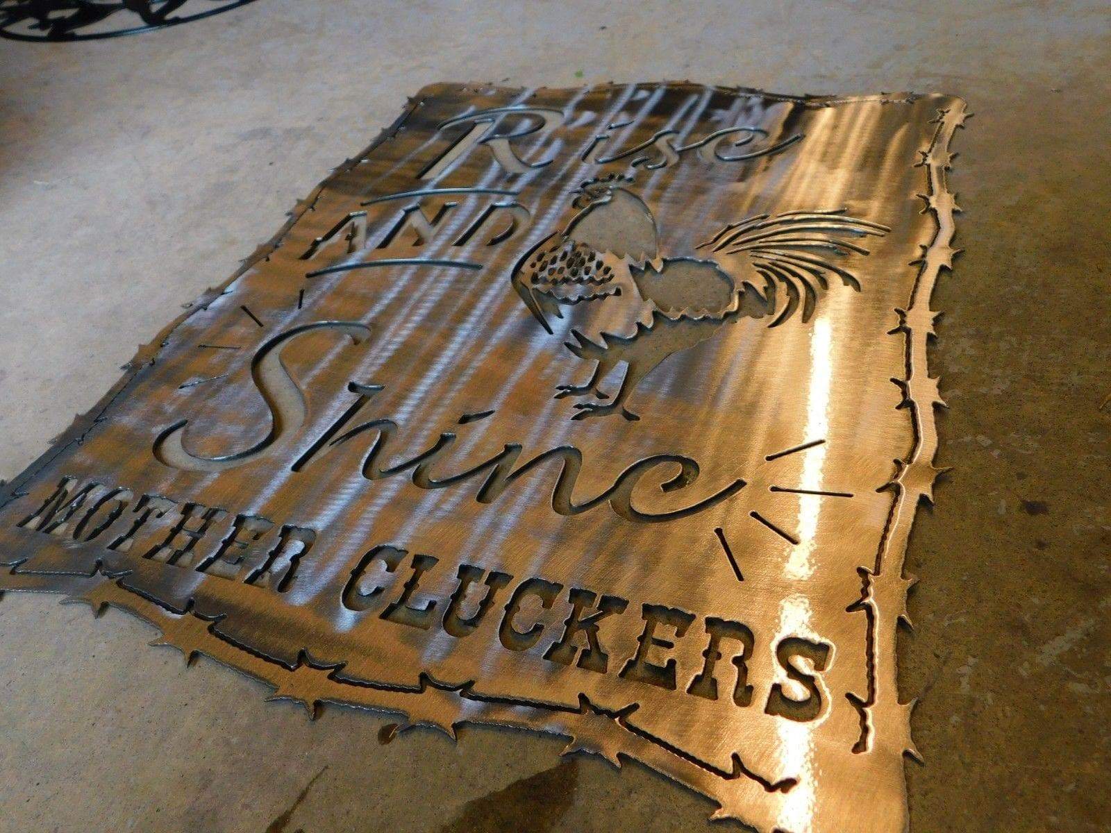 Rise and Shine Sign
