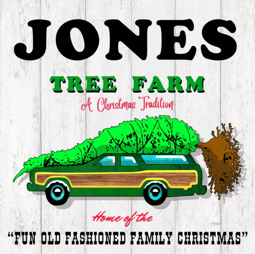 Tree Farm- Family Name Sign