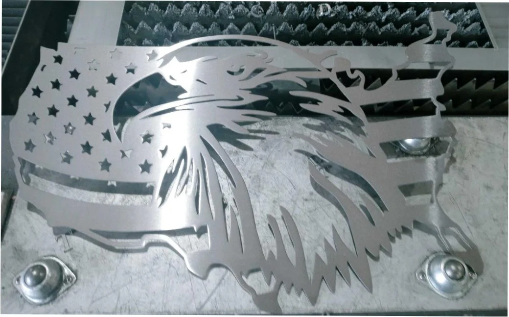 D.I.Y. American Map Eagle