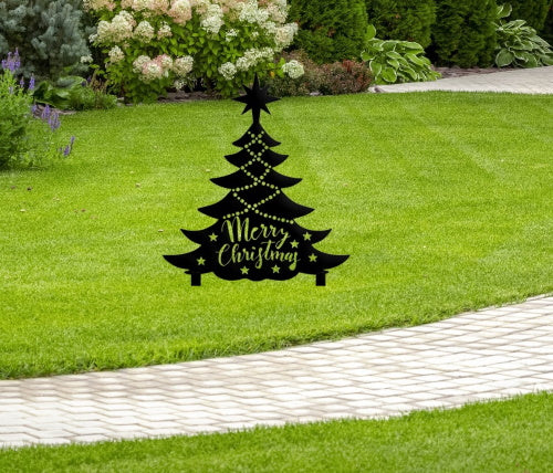 Merry Christmas Yard Stake