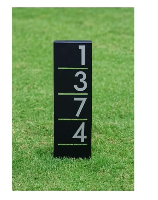 27” Modern Address Marker