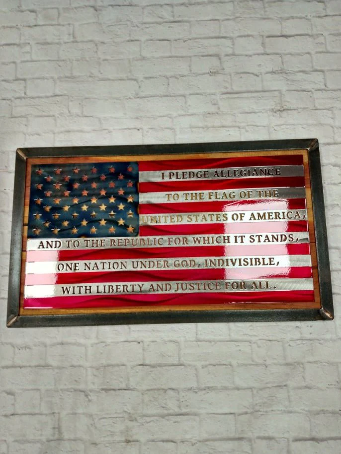 Rustic Steel Frame
