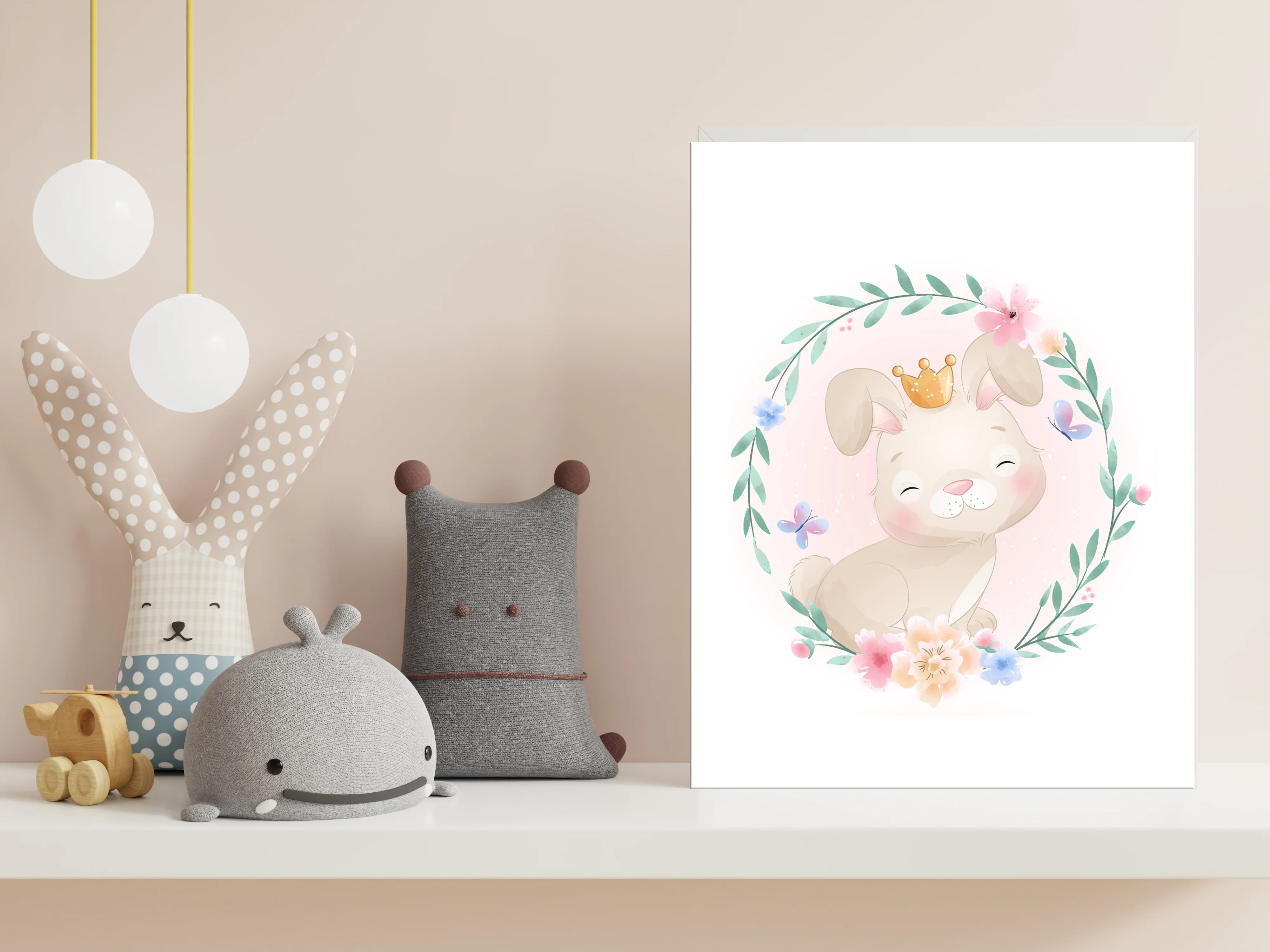 Baby Bunny Nursery Décor