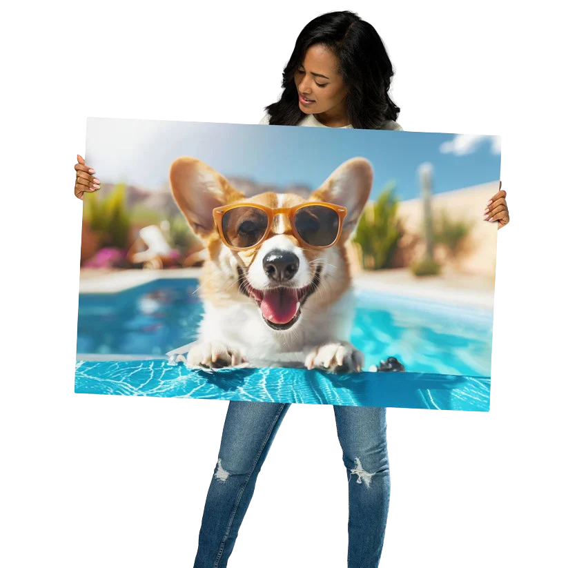 Metal Pet Portrait
