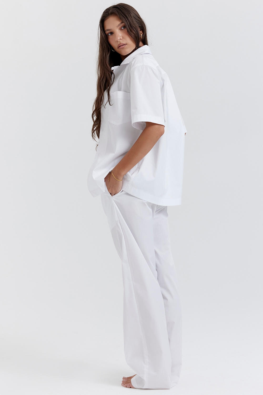White Oversized Shirt
