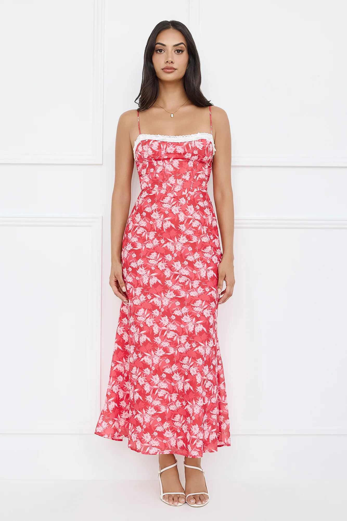 Recipe For Happiness Maxi Dress Red