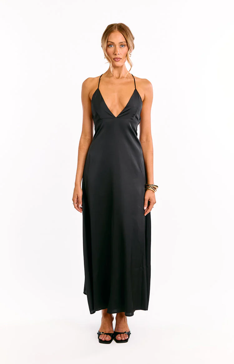 Nakita Black Maxi Dress