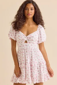 Chelley Floral Mini Dress