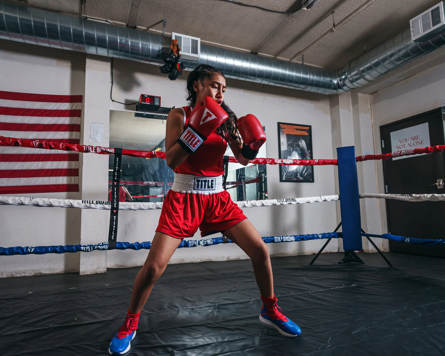 TITLE Boxing Women's Reversible Elite Amateur Boxing Set