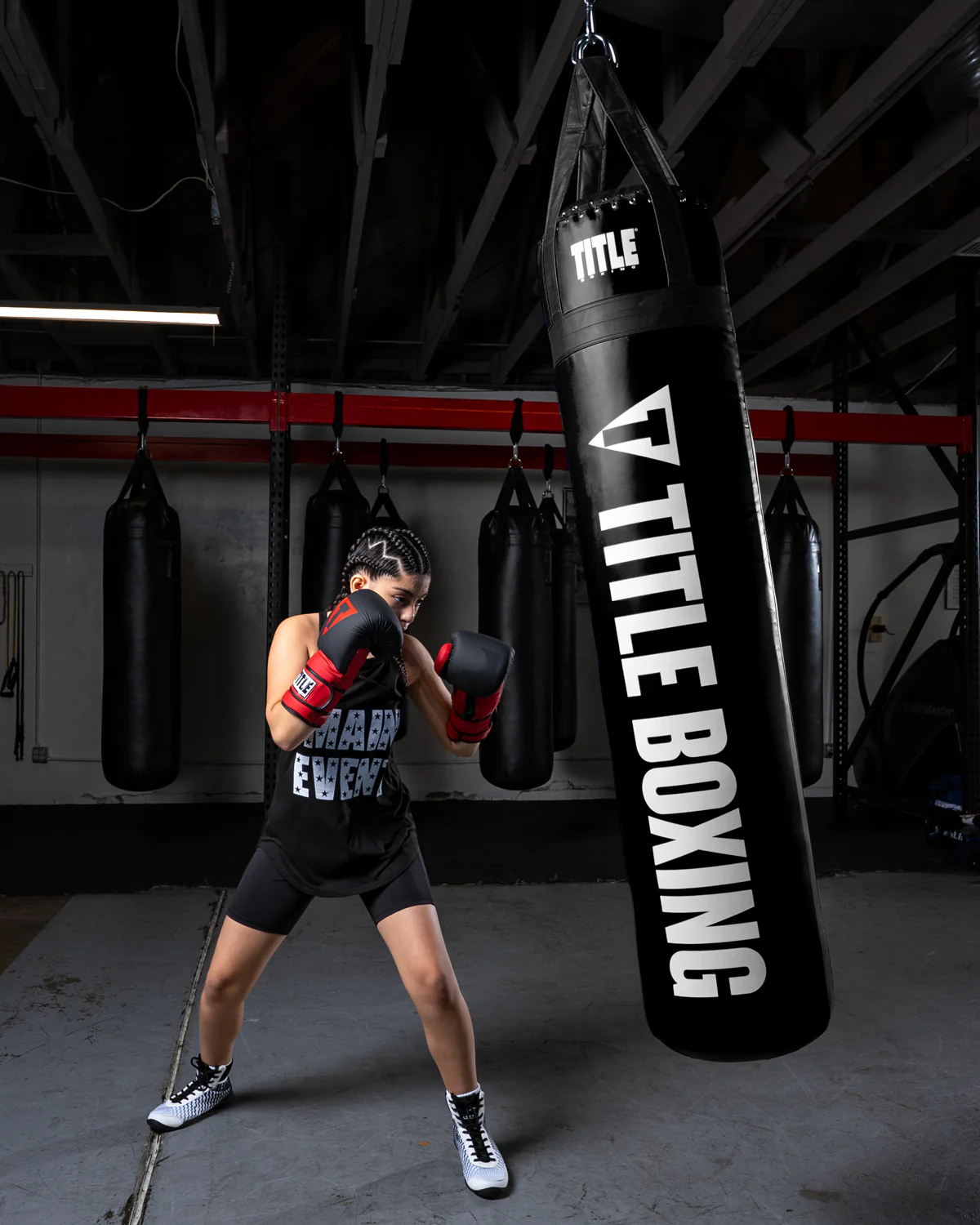 TITLE Boxing Synthetic Heavy Bag