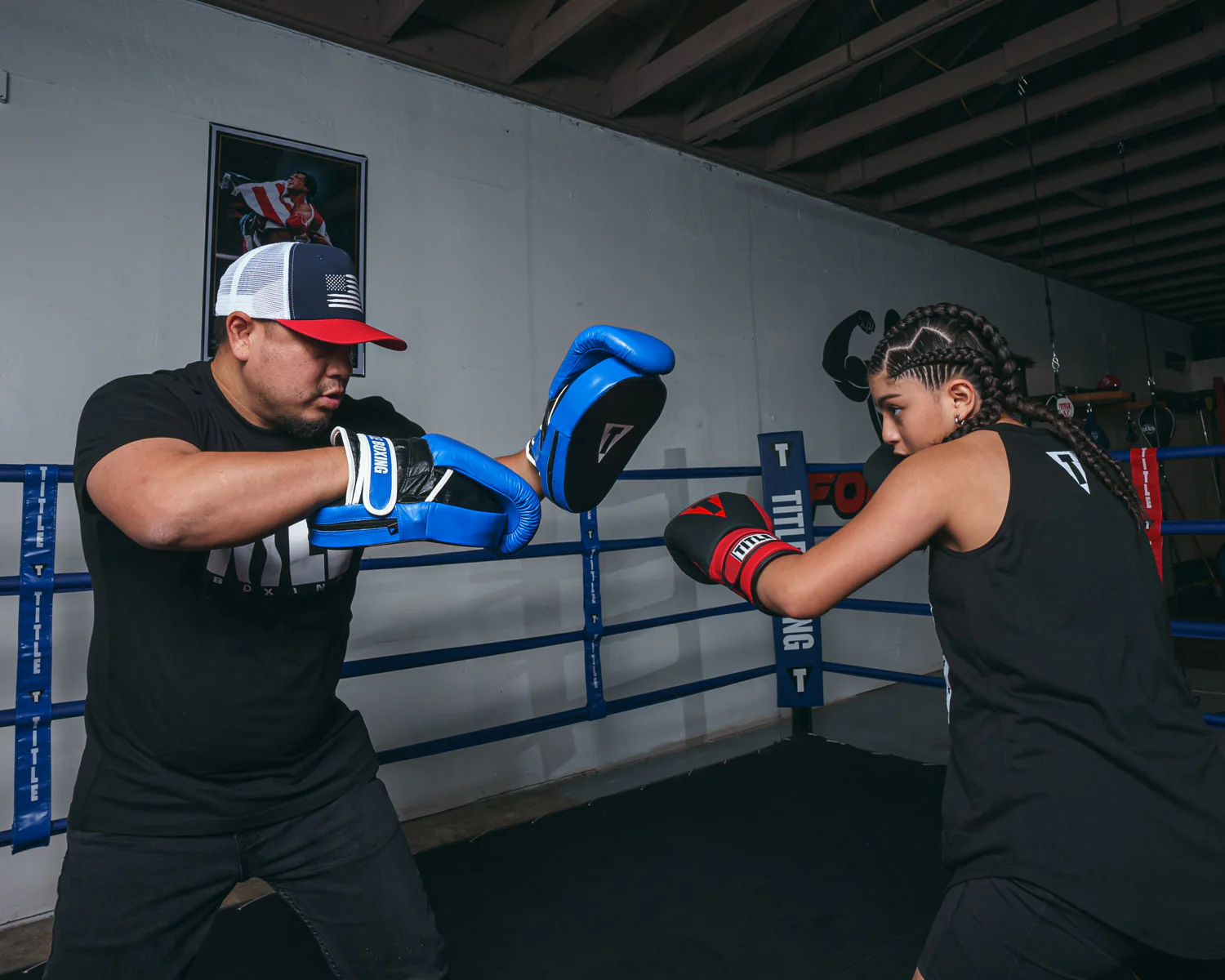 TITLE Boxing Dual Purpose Combo Punch Mitts