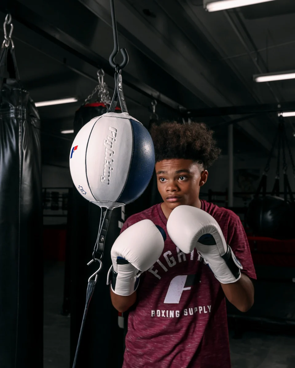 Fighting Force Leather Double End Bag