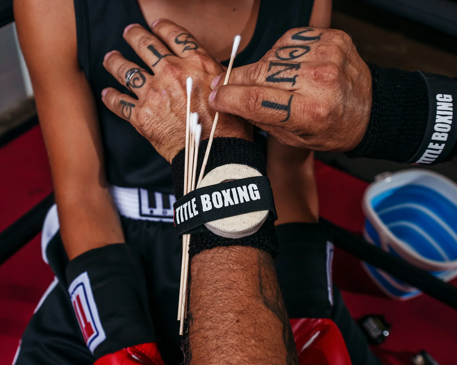 TITLE Boxing Cornerman’s Wrist Band 2.0