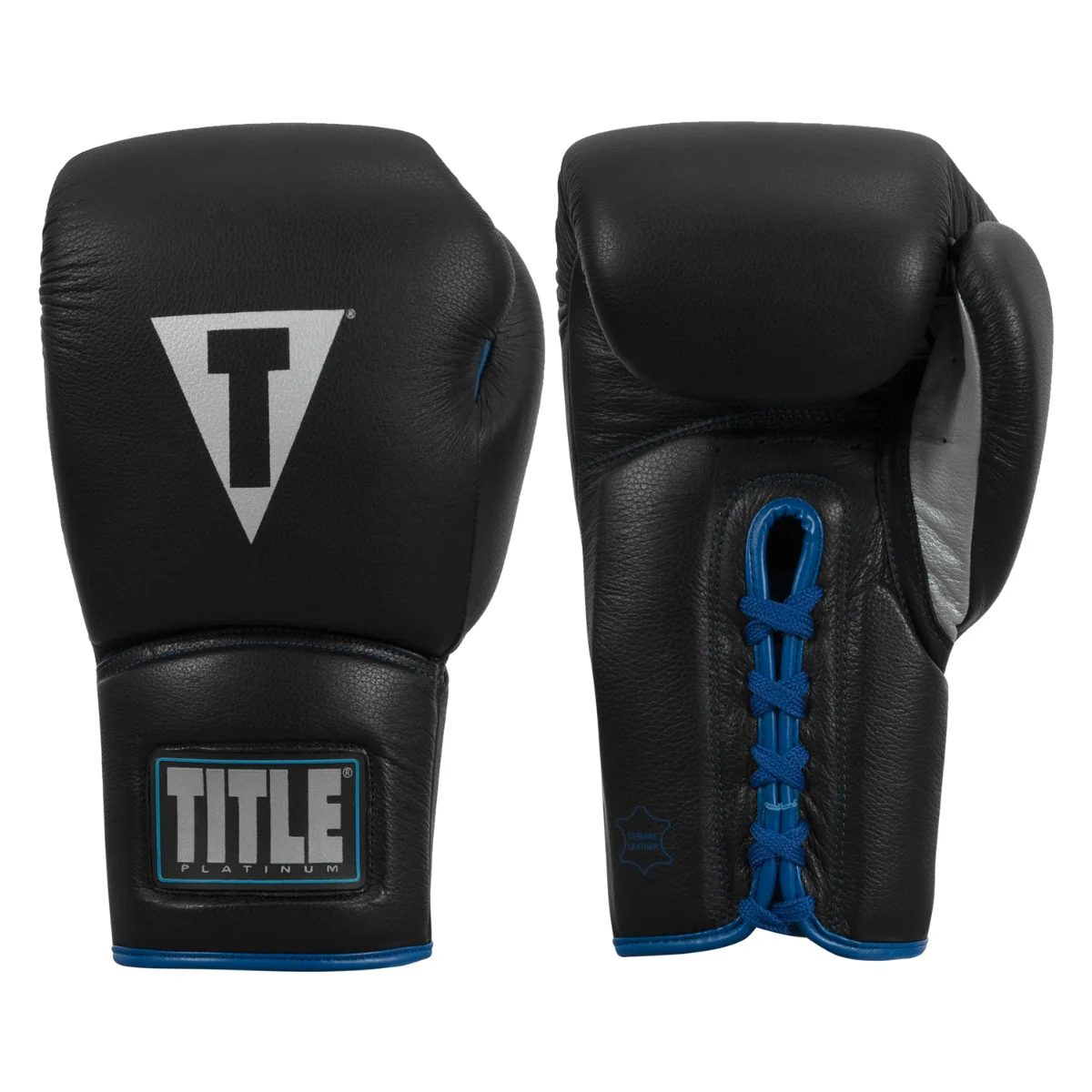 TITLE Platinum Perilous Lace Sparring Boxing Gloves