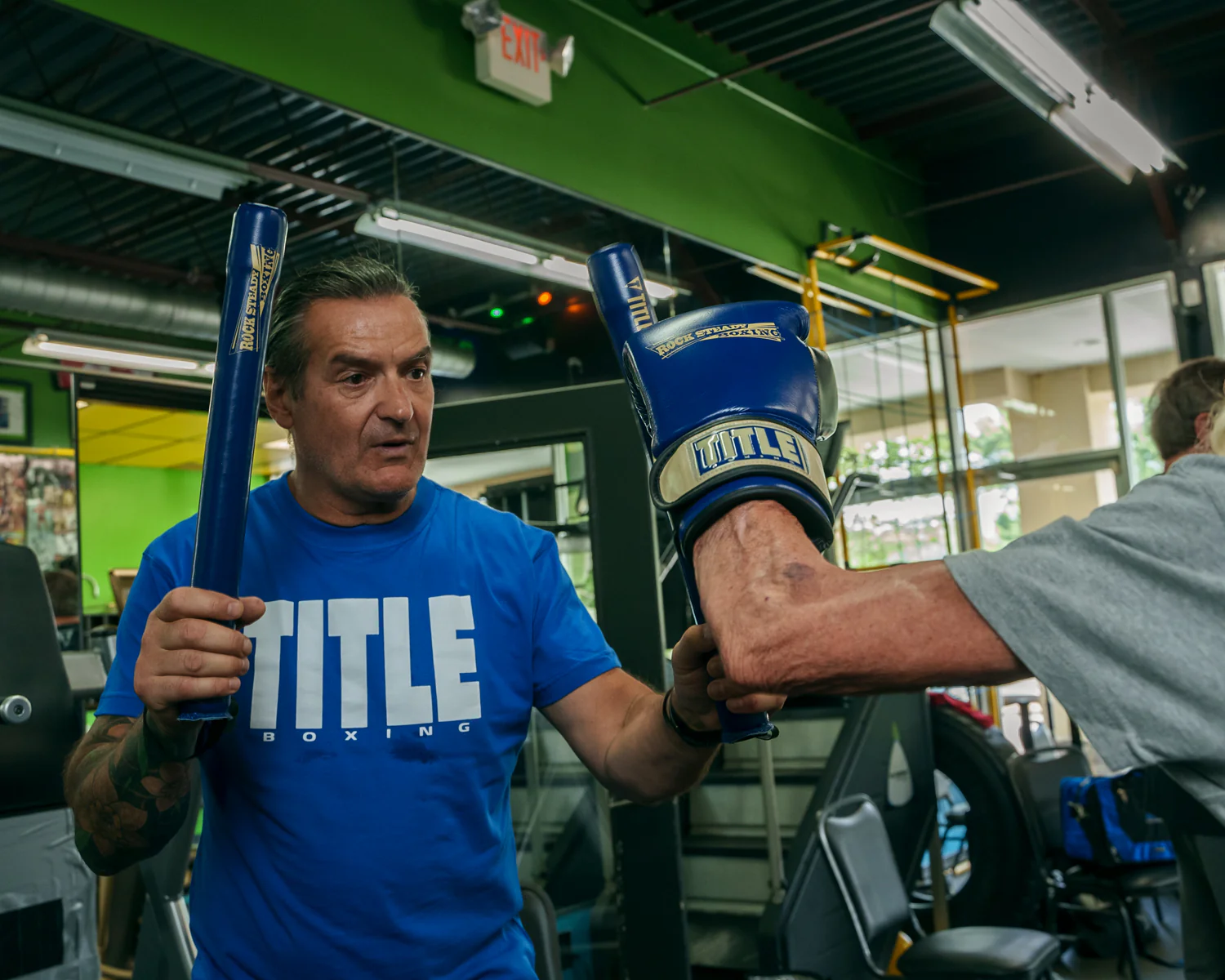 TITLE Boxing Rock Steady Striking Sticks