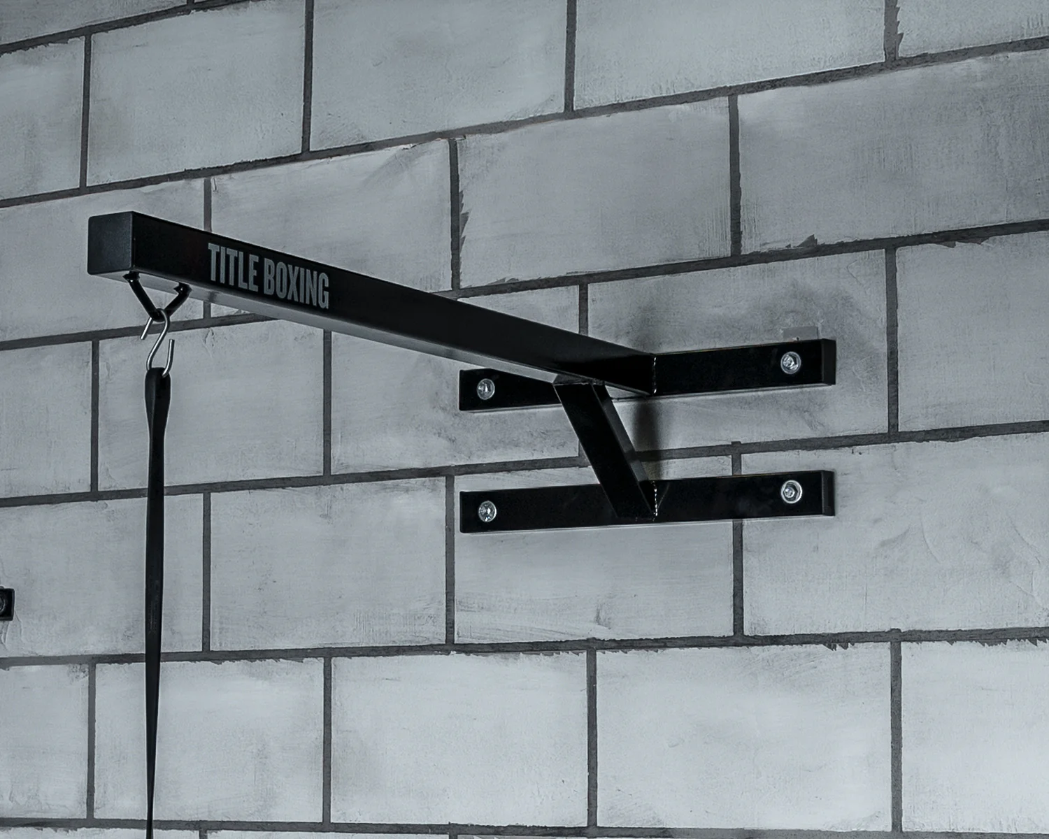 TITLE Boxing Space Saver Wall Mount Bag Hanger 2.0