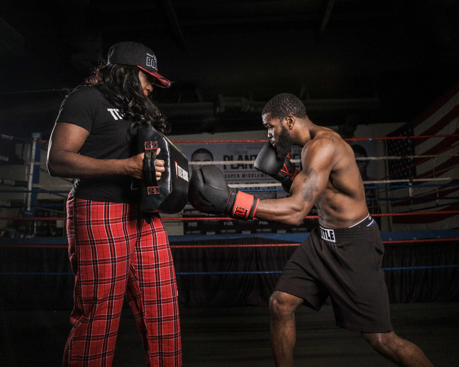 TITLE Boxing Tombstone Training Shield