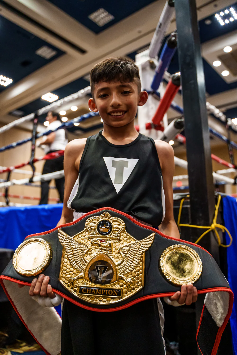 TITLE Boxing Triumphant Wings of Victory Belt