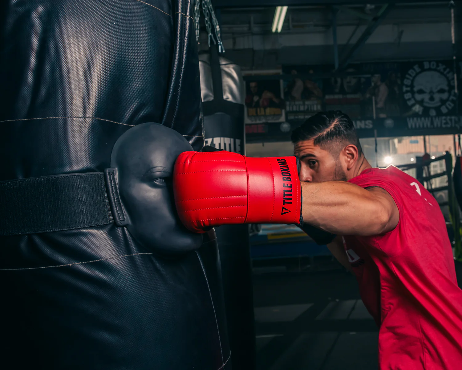 TITLE Boxing Heavy Bag Striking Mask