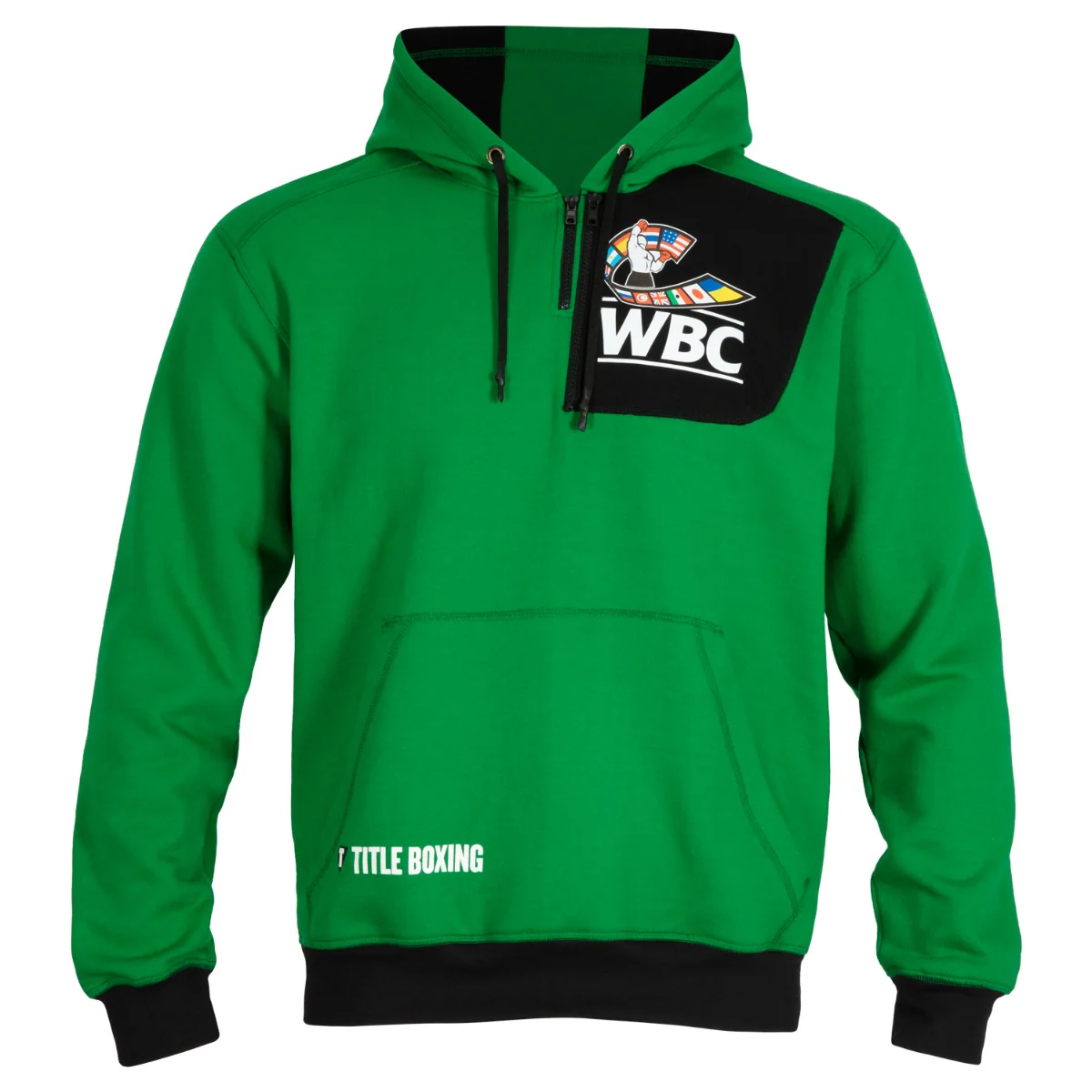 WBC by TITLE Boxing Quarter Zip Hooded Sweatshirt